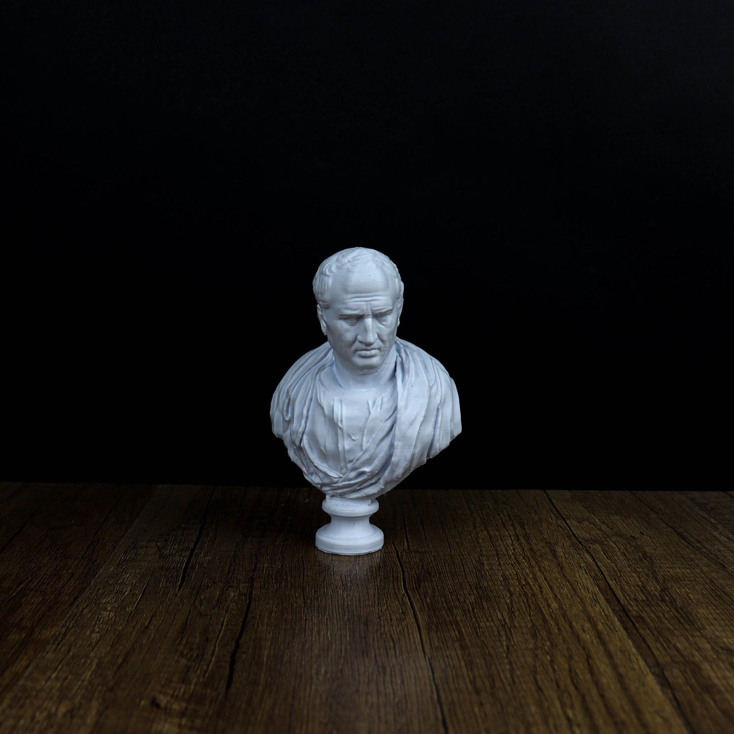Cicero Bust, Ancient Roman Philosopher Sculpture, Roman History Decor
