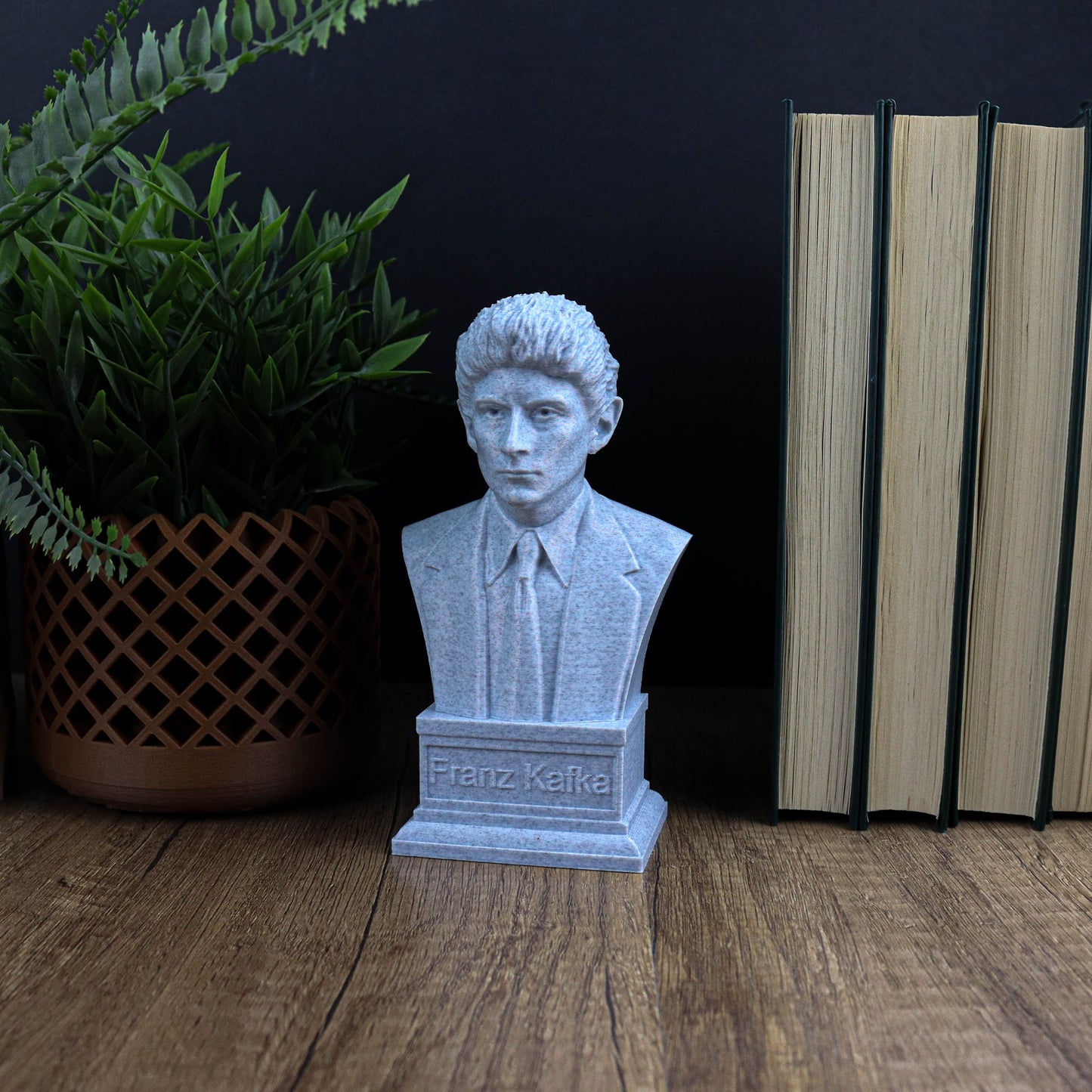 Franz Kafka Bust, Novelist and Short Story Writer, Gift for Book Lover