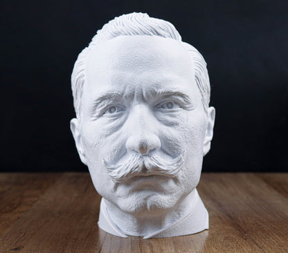 Kaiser Wilhelm II, German Emperor 3d Bust Sculpture