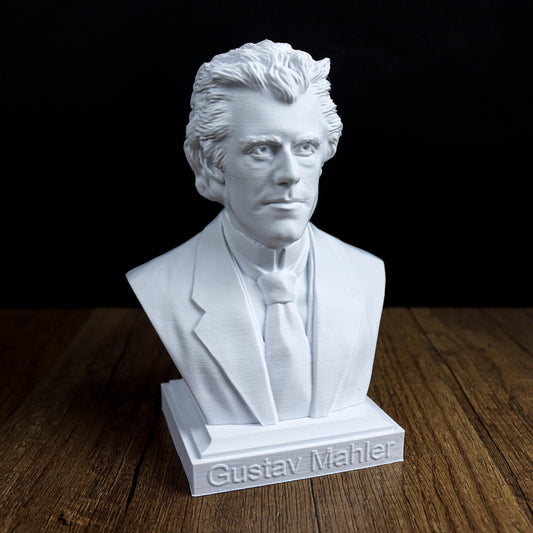 Gustav Mahler Bust, Classical Composer Sculpture, Gift for Music Lovers