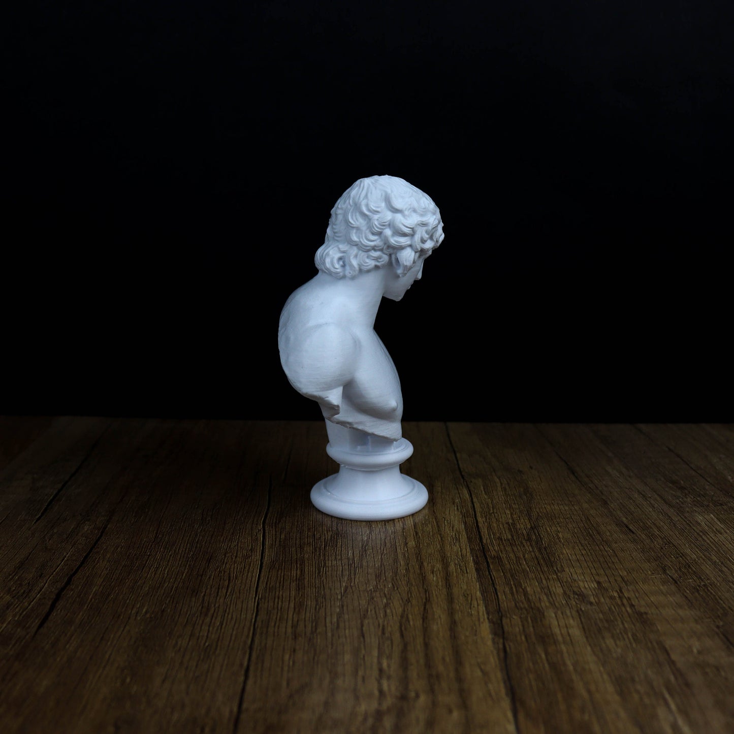 Antinous Bust, Classical Greek Beauty Sculpture