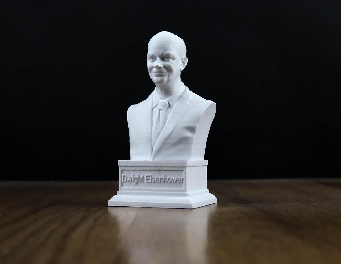 Dwight D. Eisenhower Bust, 34th US President Sculpture