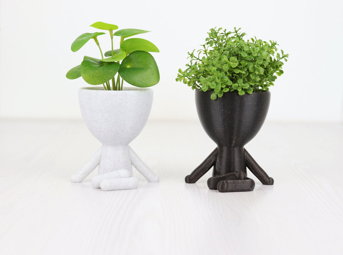 Little People Planter, Meditation/Yoga Gift Idea, Biodegradable Plant Pots