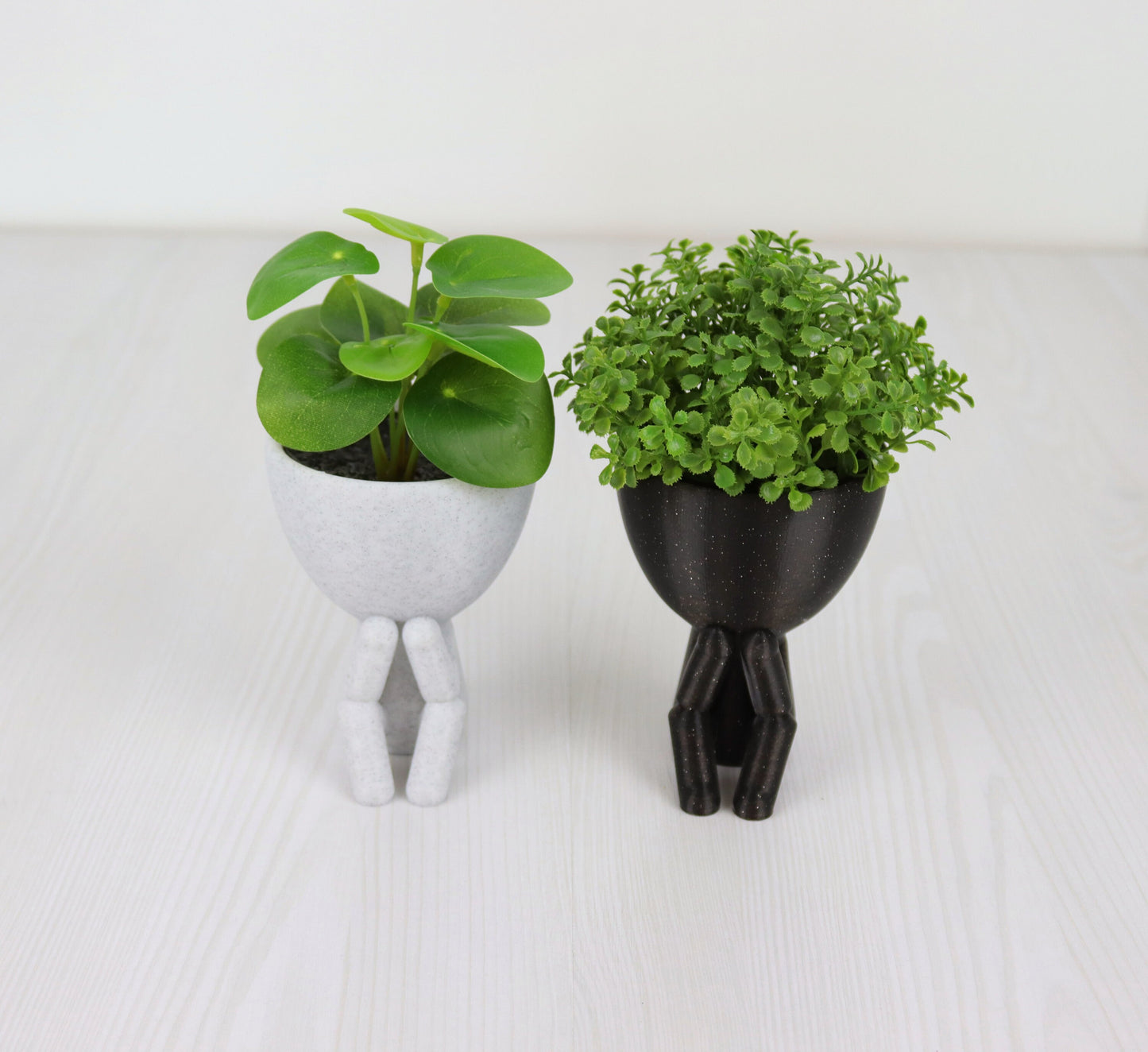 Little People Planter, Meditation/Yoga Gift Idea, Biodegradable Plant Pots