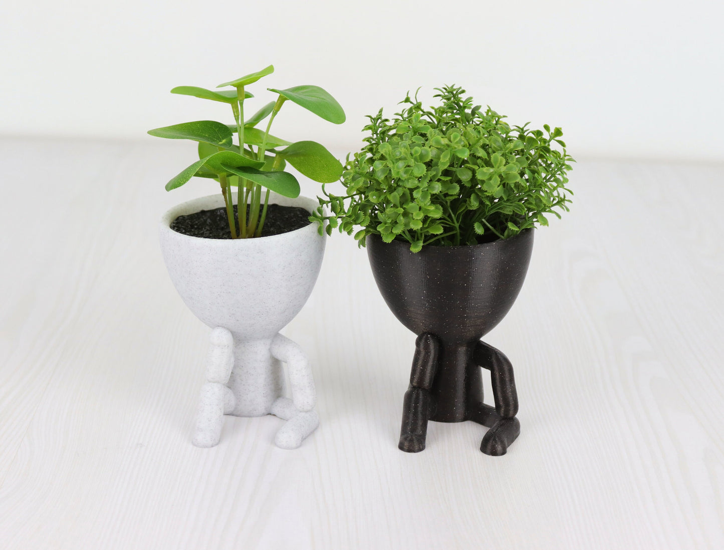 Little People Planter, Meditation/Yoga Gift Idea, Biodegradable Plant Pots