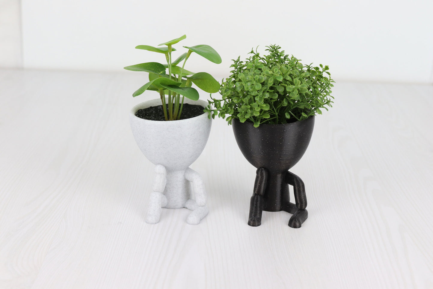 Little People Planter, Meditation/Yoga Gift Idea, Biodegradable Plant Pots