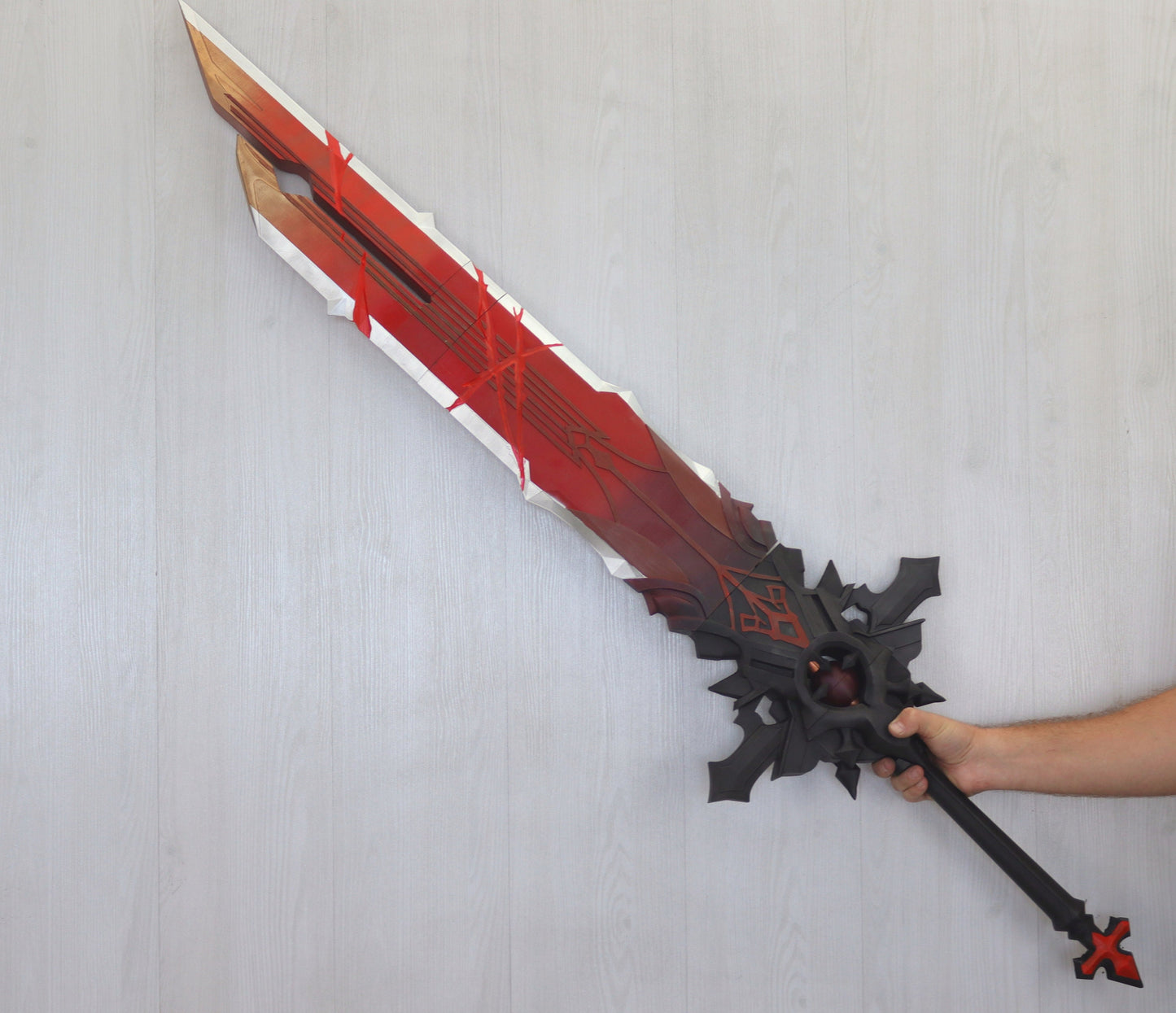 Genshin Impact Cosplay, Diluc Wolf's  Full Scale Prop for Cosplay/Display/Gift