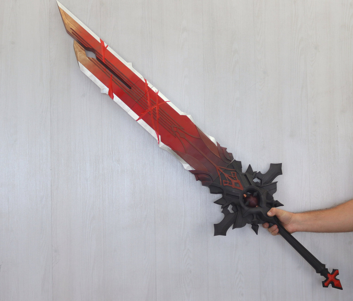 Genshin Impact Cosplay, Diluc Wolf's  Full Scale Prop for Cosplay/Display/Gift