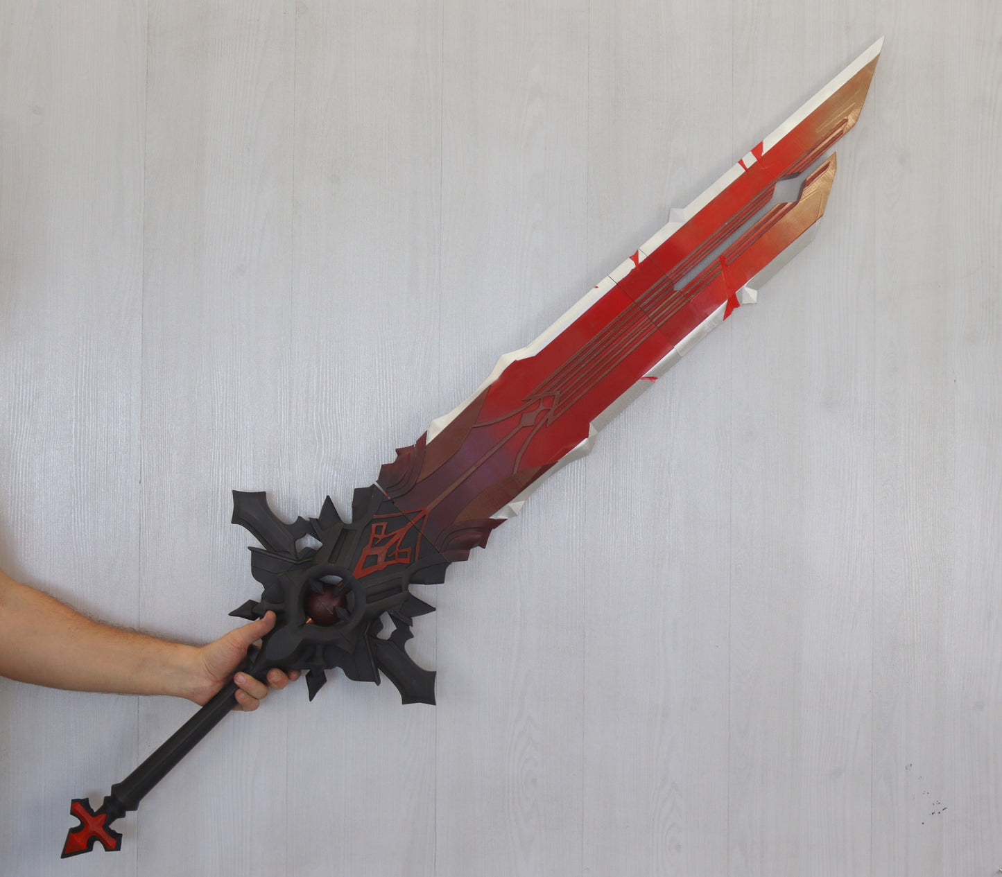 Genshin Impact Cosplay, Diluc Wolf's  Full Scale Prop for Cosplay/Display/Gift