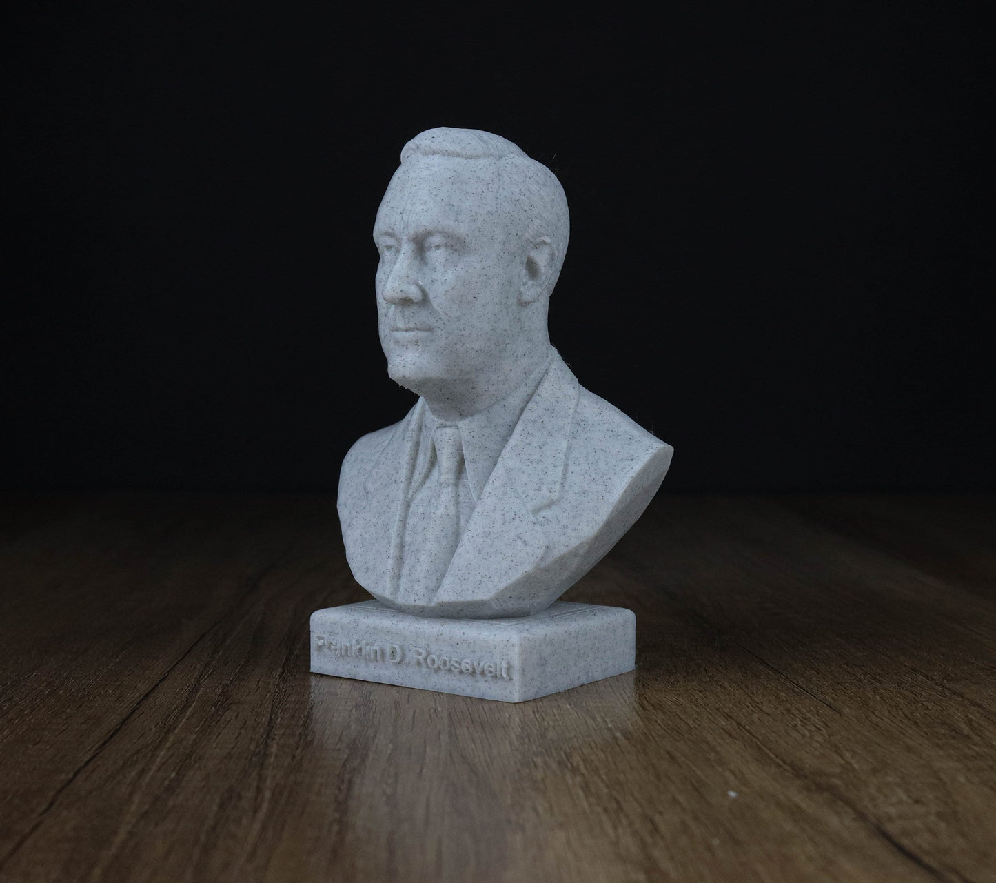 Franklin D. Roosevelt Bust, 32nd U.S. President Sculpture