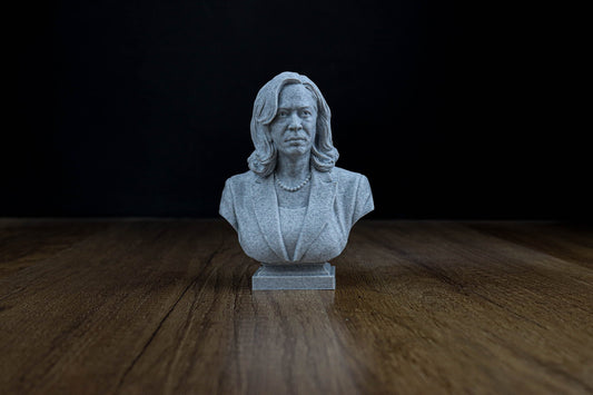 Kamala Harris 3d Bust, Vice President of the United States Bust Sculpture