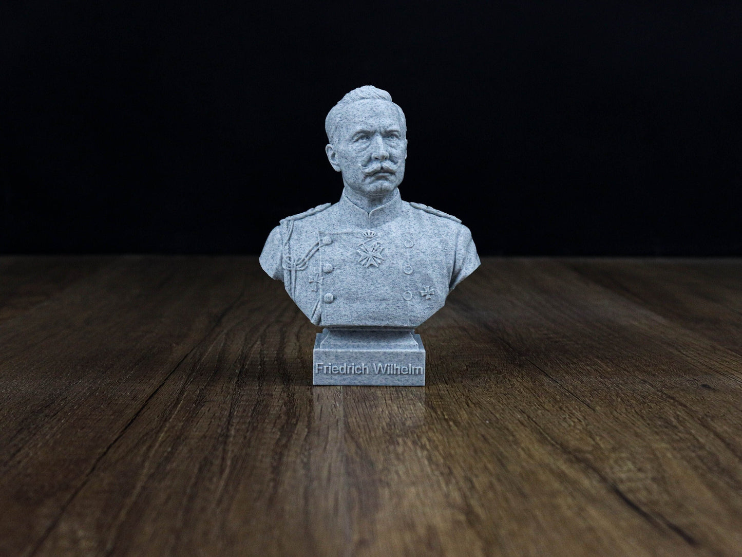 Kaiser Wilhelm II Bust, German Emperor Sculpture