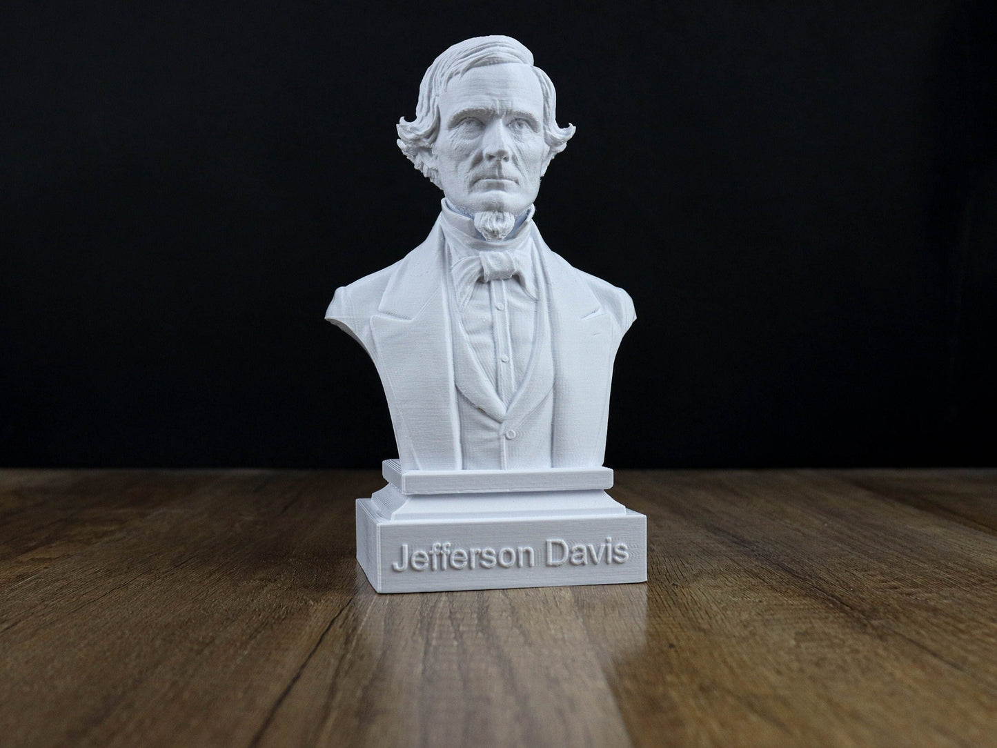 Jefferson Davis Bust, Former President of the Confederate States of America Sculpture