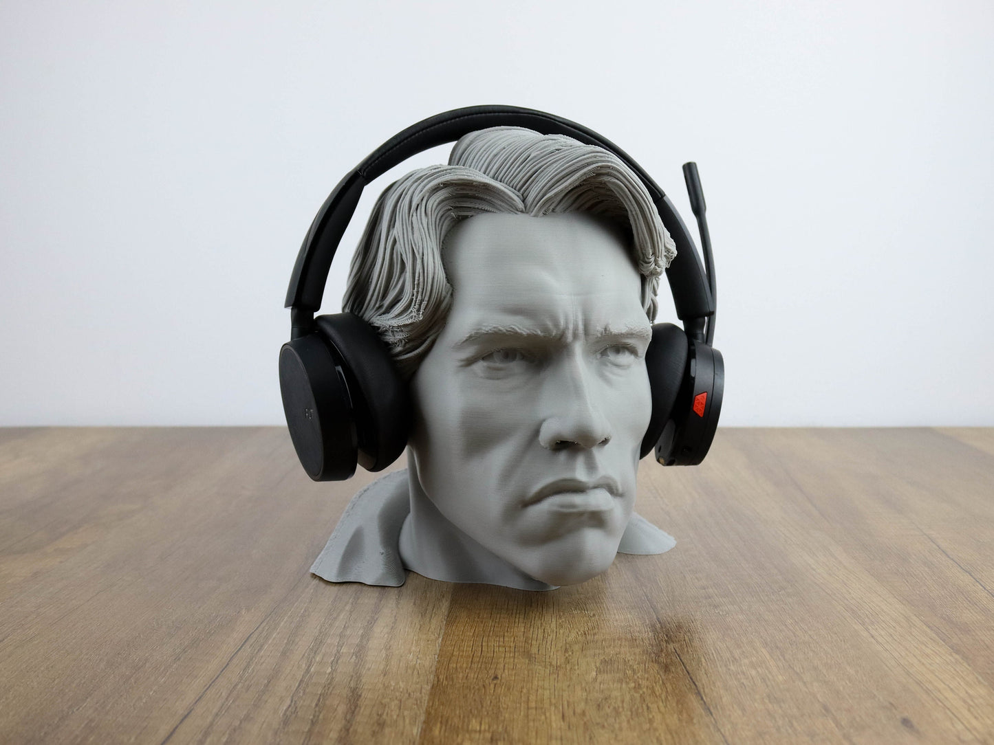 Arnold Schwarzenegger Headphone Holder, Desktop Decor Headphone stand, Gaming Accessories