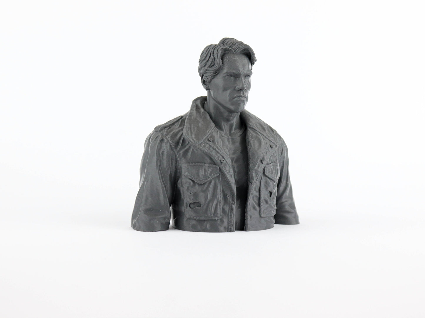Arnold Schwarzenegger as Terminator 3d Bust Sculpture