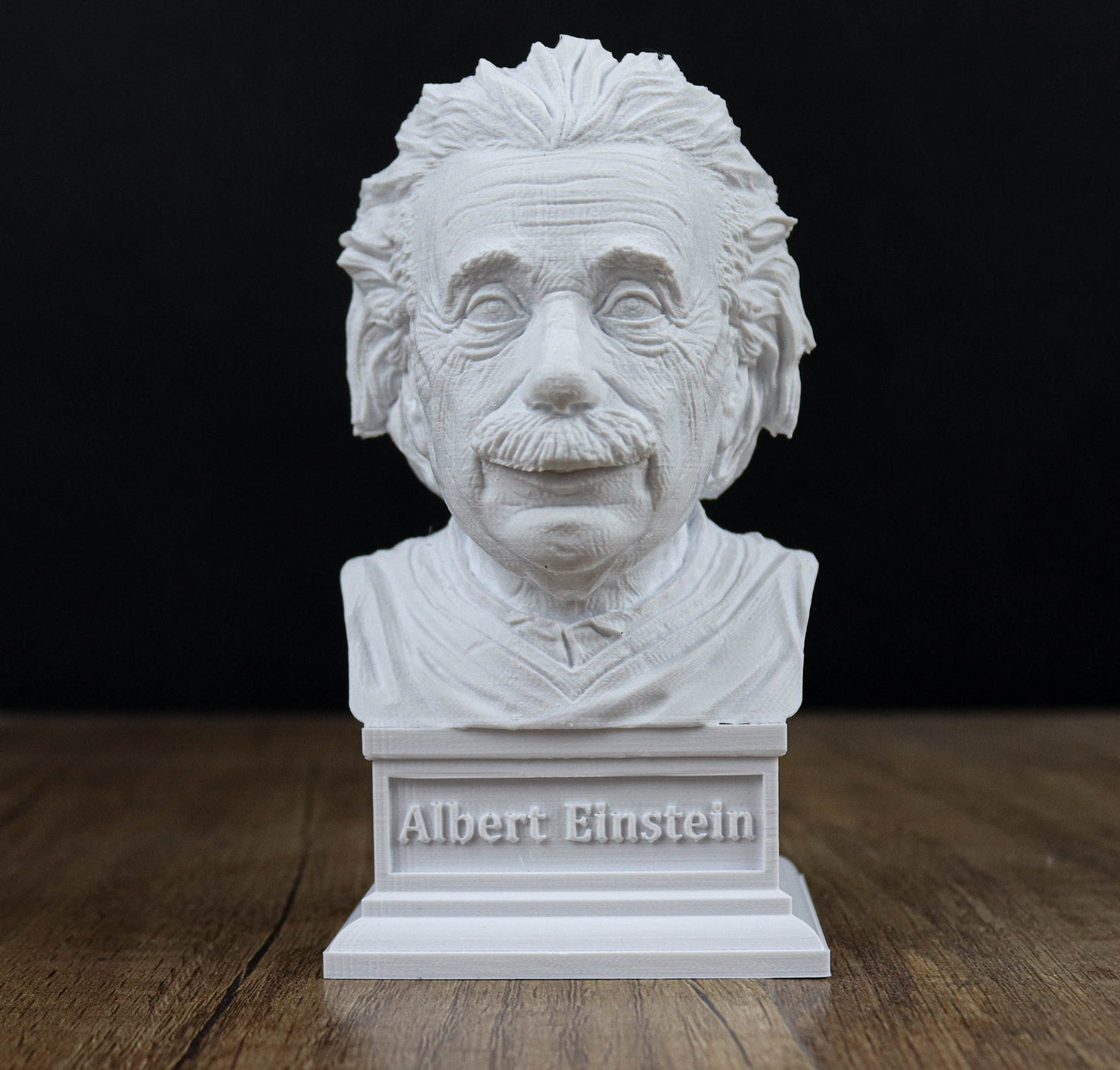Albert Einstein Bust, German Physicist and Mathematician Desktop Statue