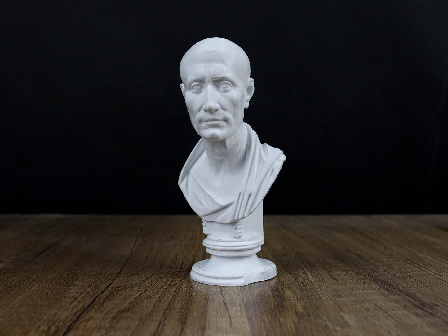 Green Caesar 3d Bust Sculpture