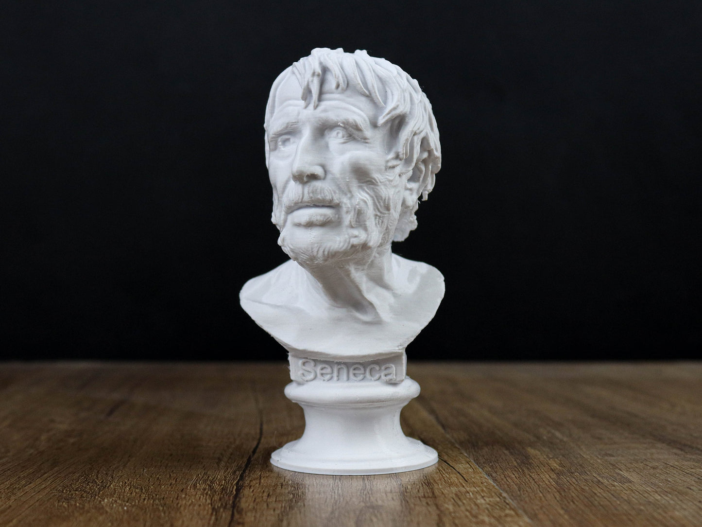 Seneca Bust, Roman Stoic and Philosopher Sculpture