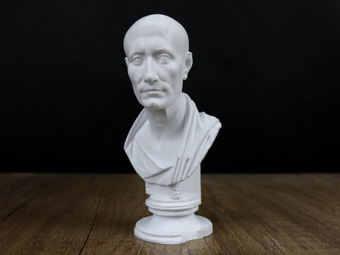 Green Caesar 3d Bust Sculpture