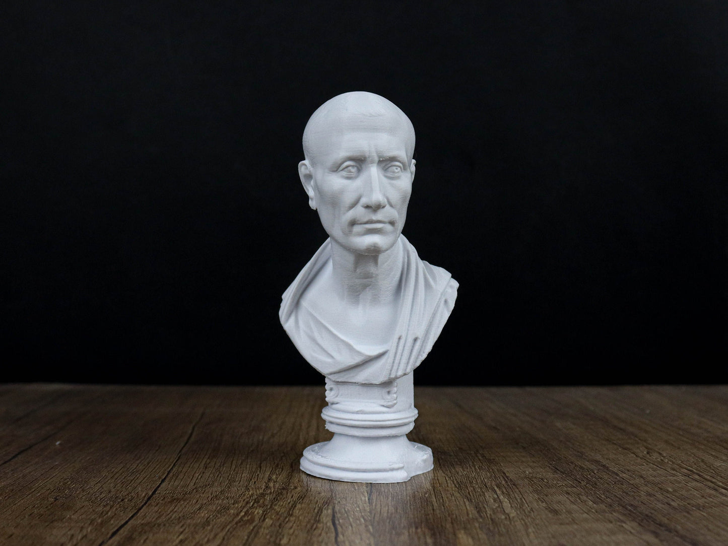 Green Caesar 3d Bust Sculpture