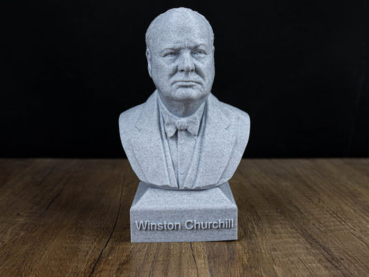 Winston Churchill Bust Sculpture