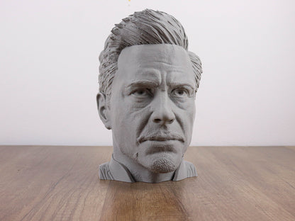Robert Downey Jr. Headphone Holder, Desktop Decor Headphone stand, Gaming Accessories