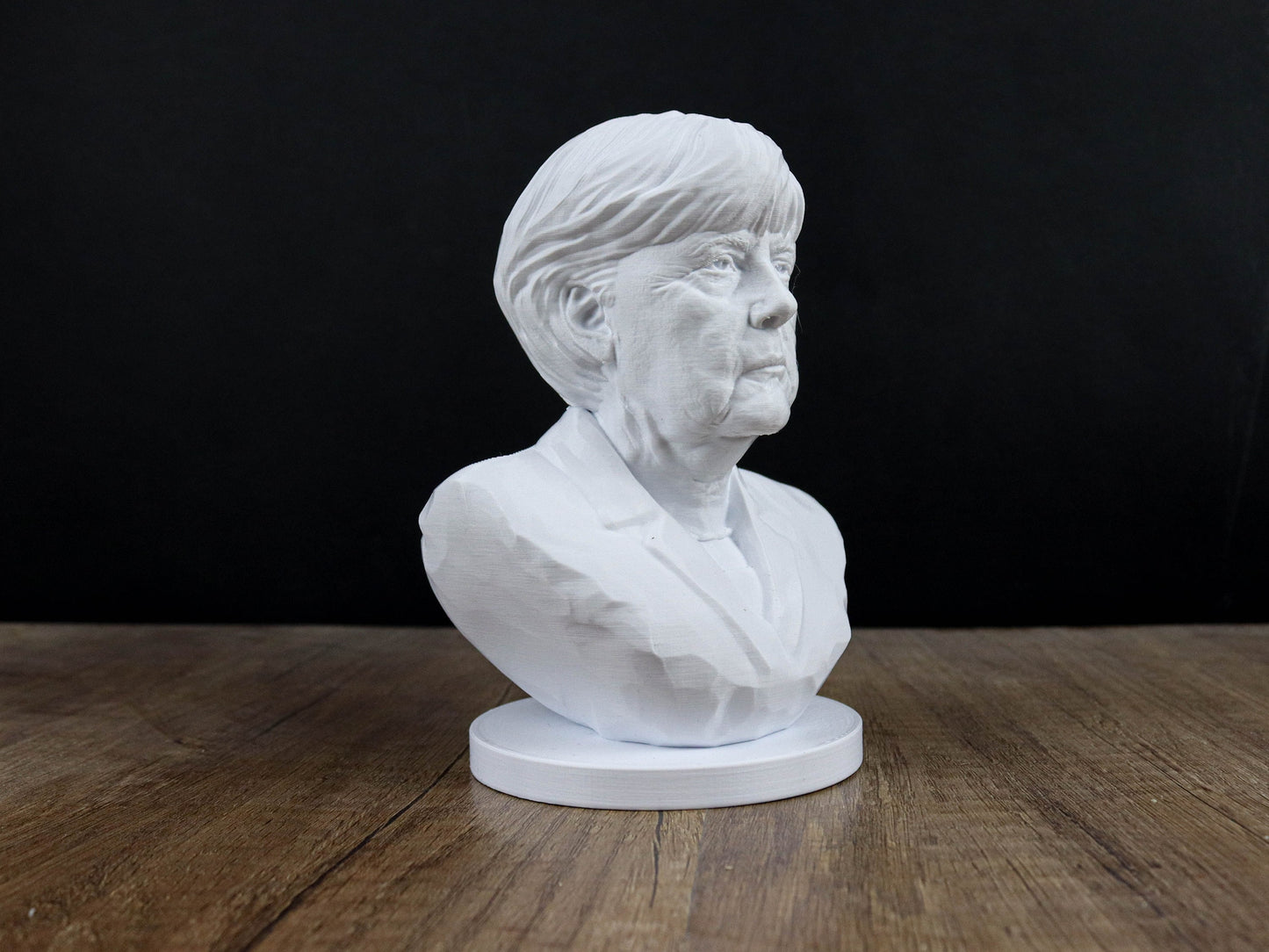 Angela Merkel Bust, Former Chancellor of Germany Sculpture