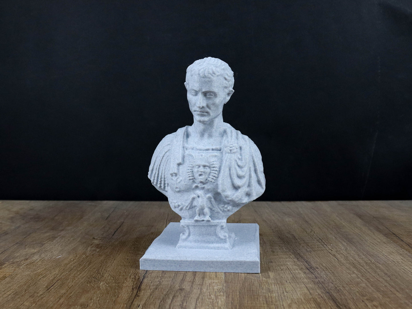 Julius Caesar Pen Holder 3d Bust Sculpture