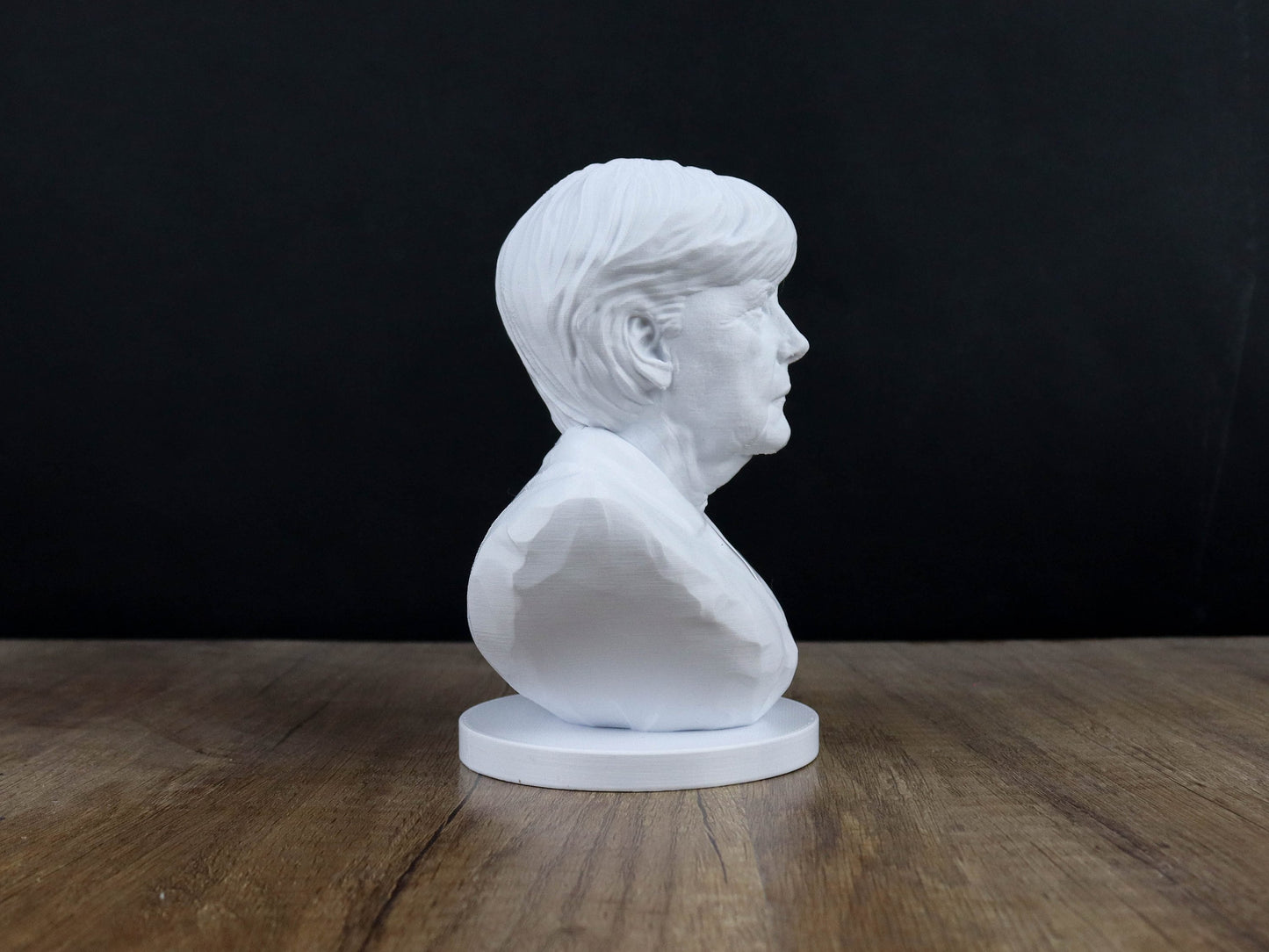 Angela Merkel Bust, Former Chancellor of Germany Sculpture