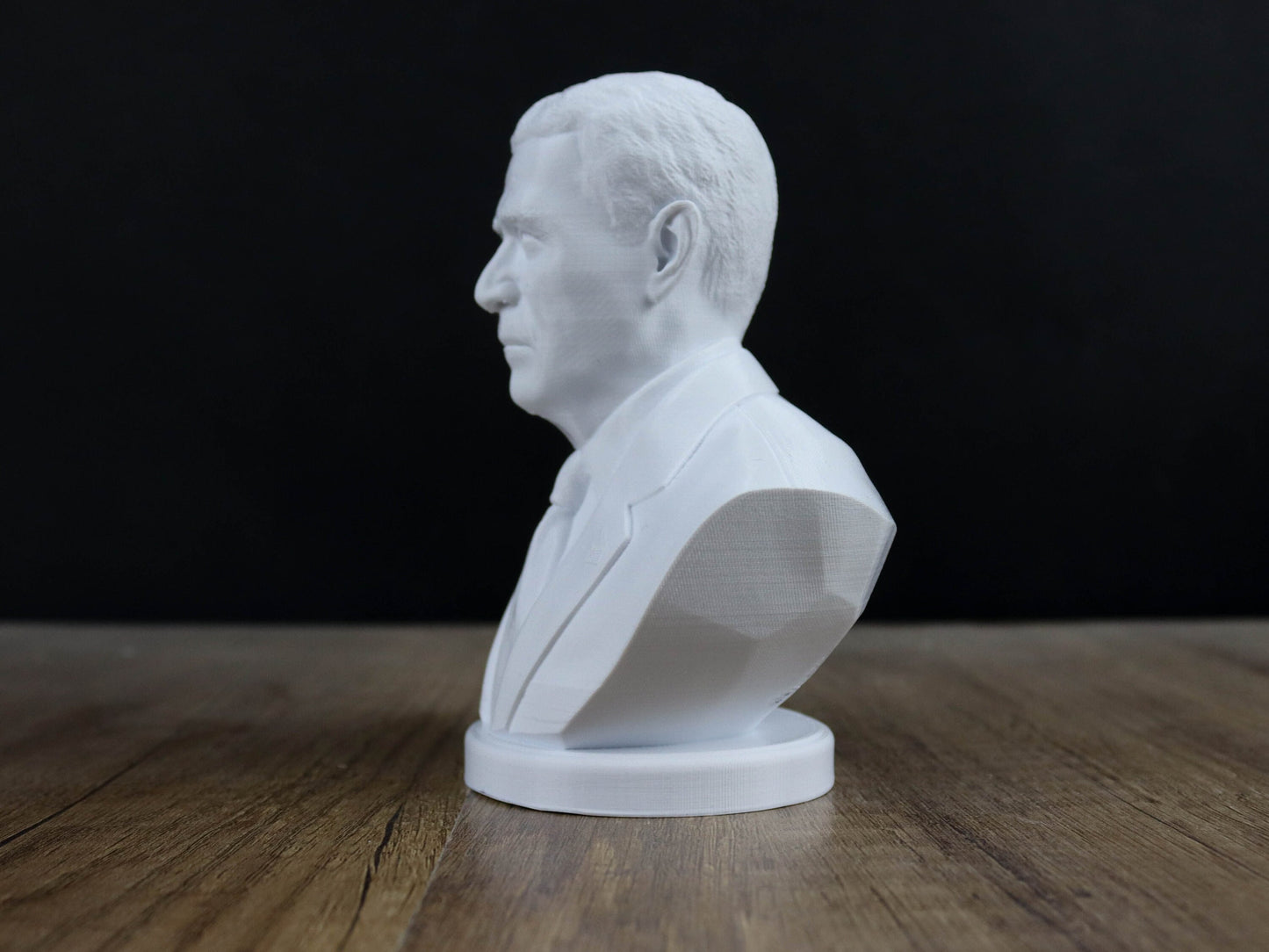 George W. Bush 41st American President Bust Sculpture