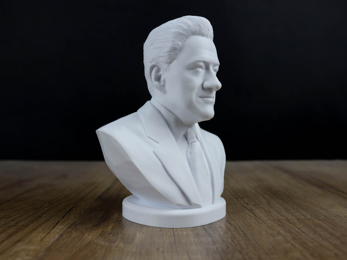Bill Clinton Bust, 42nd president of the United States 3d Sculpture