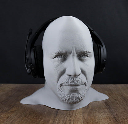 Steve Stone Cold Austin 3d Bust, Headphone Holder Sculpture