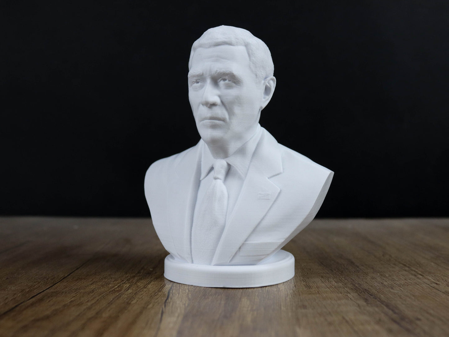 George W. Bush 41st American President Bust Sculpture