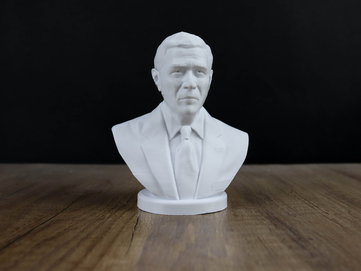 George W. Bush 41st American President Bust Sculpture