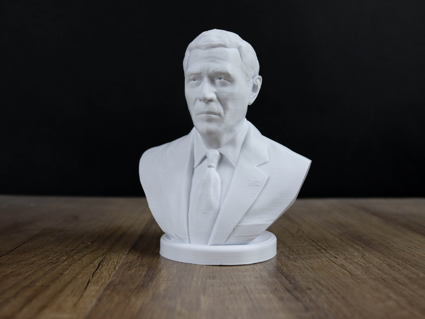 George W. Bush 41st American President Bust Sculpture