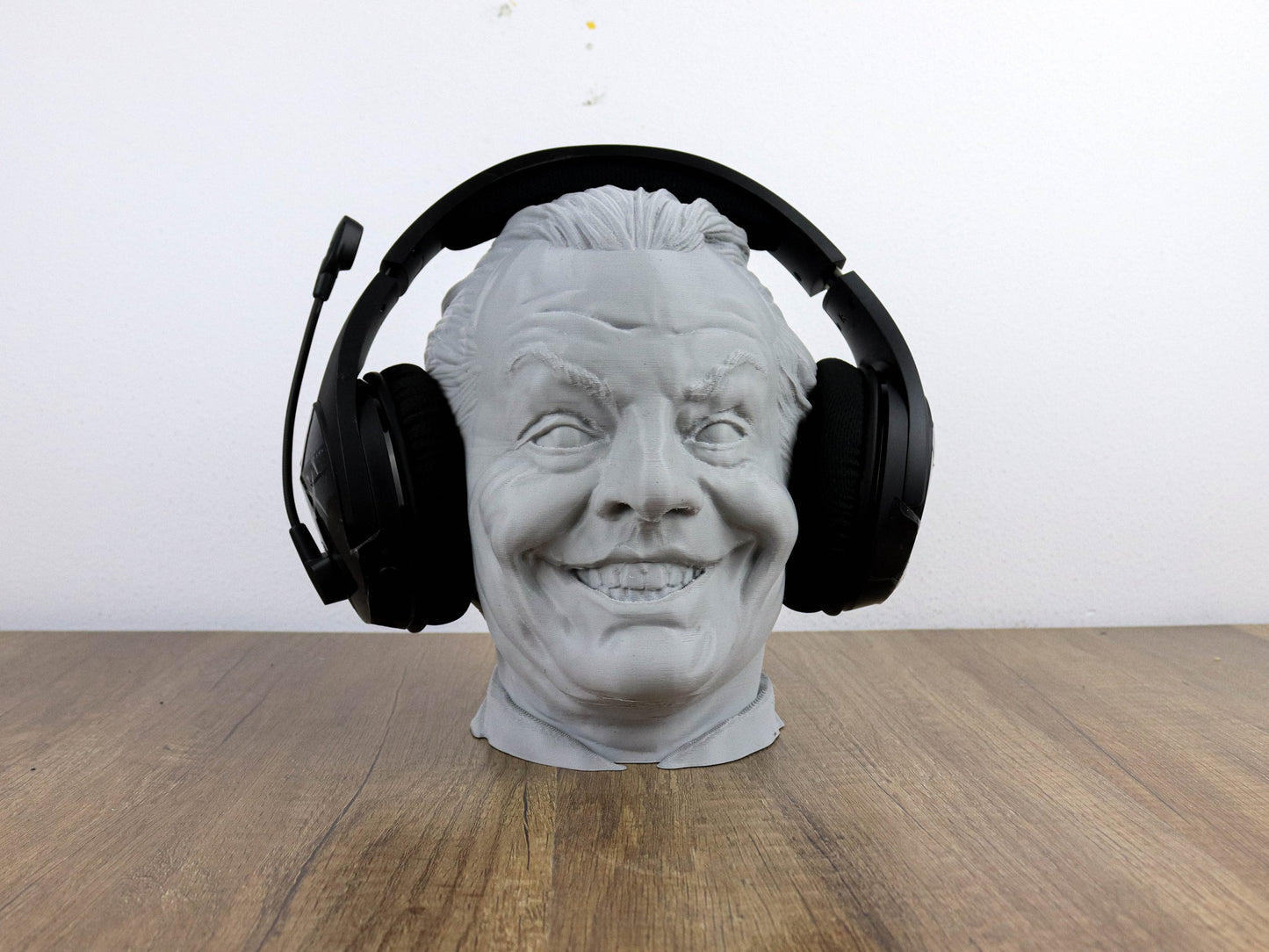 Jack Nicholson Headphone Holder, Desktop Headphone stand, Gaming Accessories