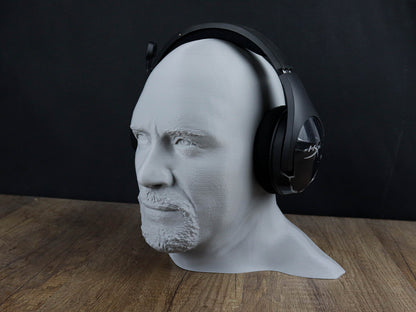Steve Stone Cold Austin 3d Bust, Headphone Holder Sculpture