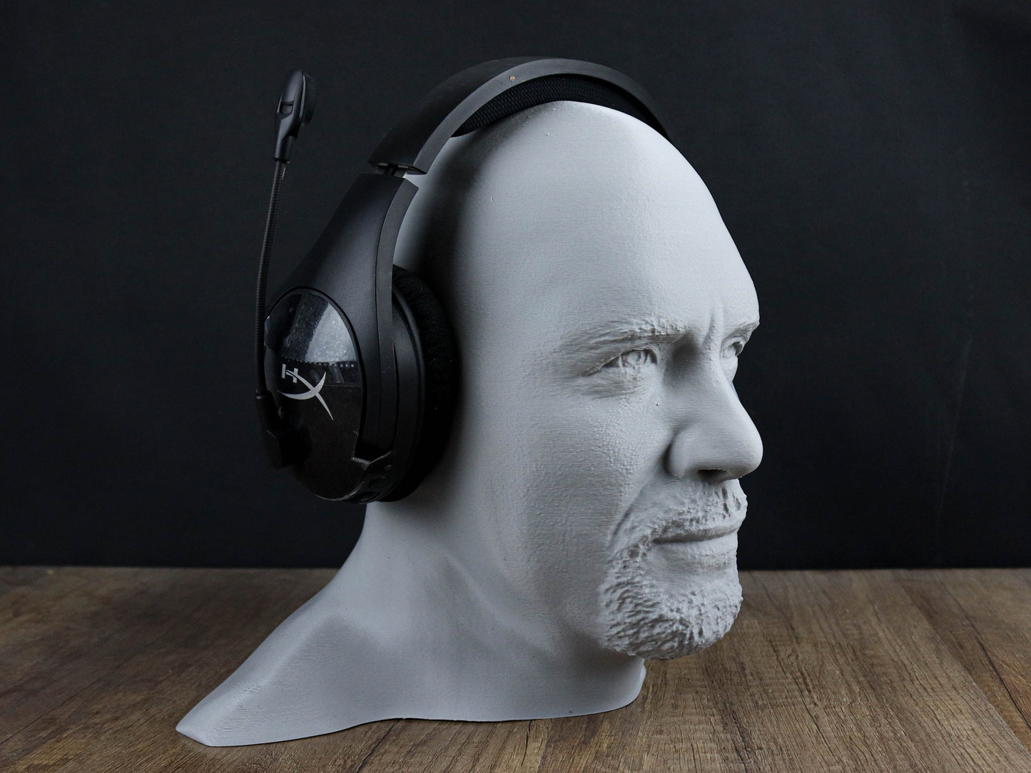 Steve Stone Cold Austin 3d Bust, Headphone Holder Sculpture