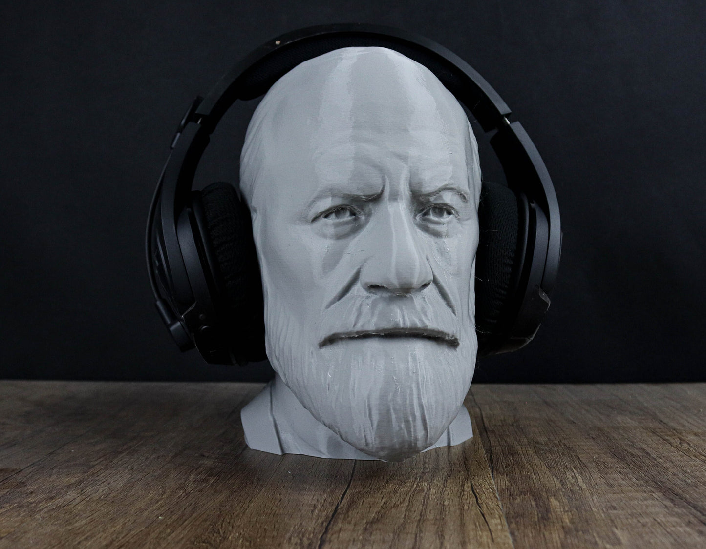 Sigmund Freud Headphone Holder, Desktop Decor Headphone stand, Gaming Accessories