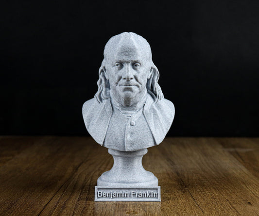 Benjamin Franklin Bust, Founding Father of the United States Statue