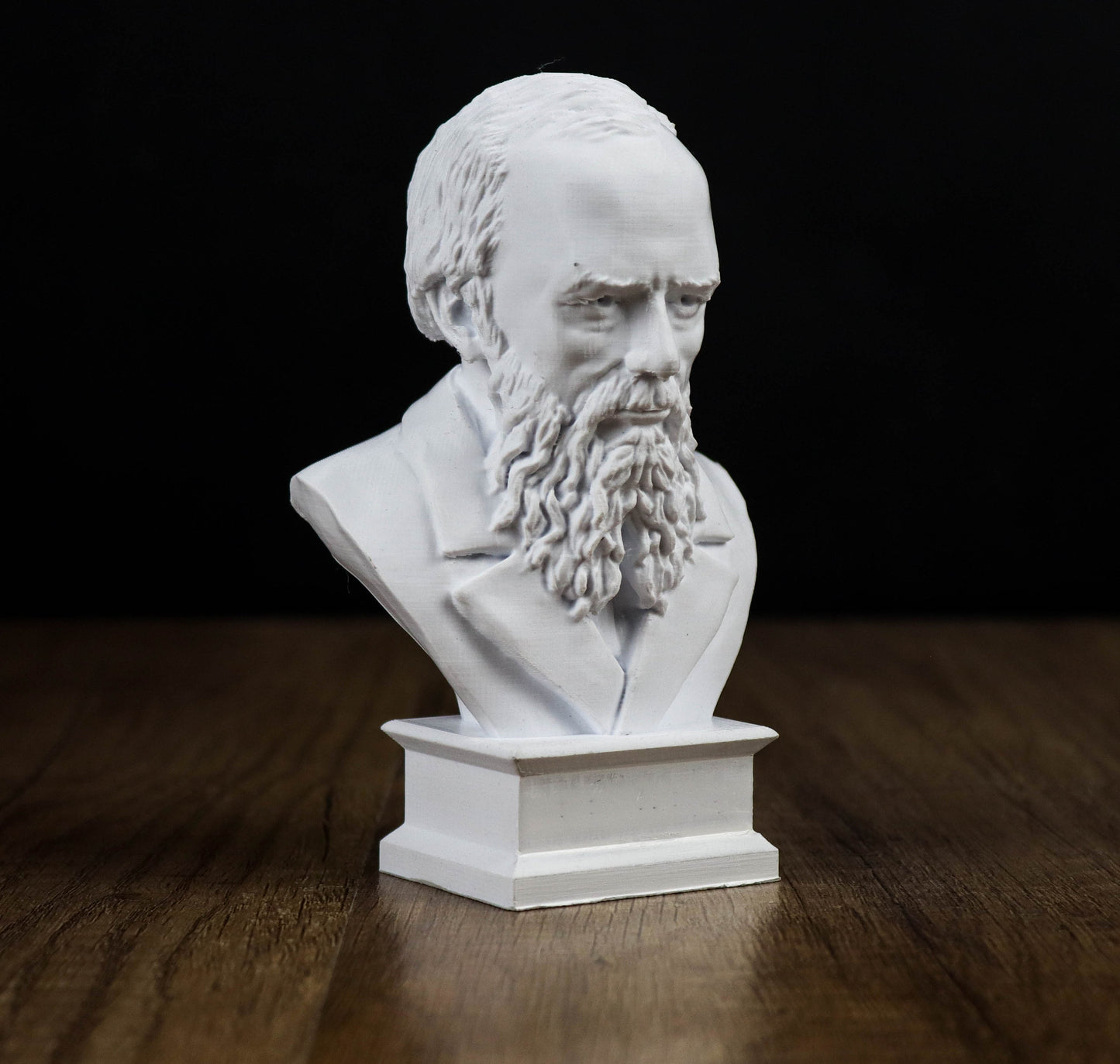 Fyodor Dostoevsky Bust, Russian Novelist Statue, Gift for Poetry