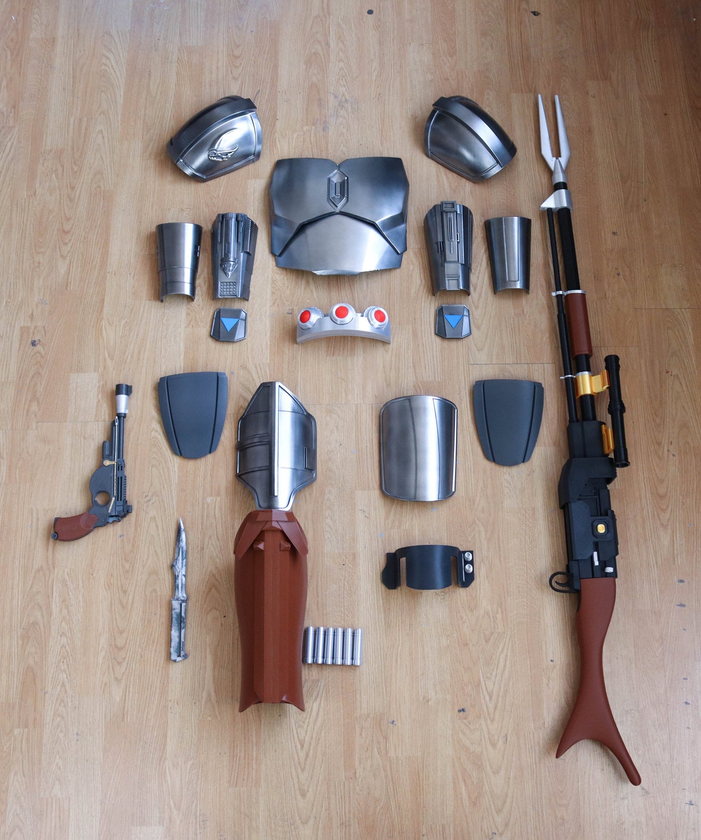 Mandalorian Armor, Custom Made Wearable Beskar Updated Season 2 Kit/Painted 3d Printed for Cosplay