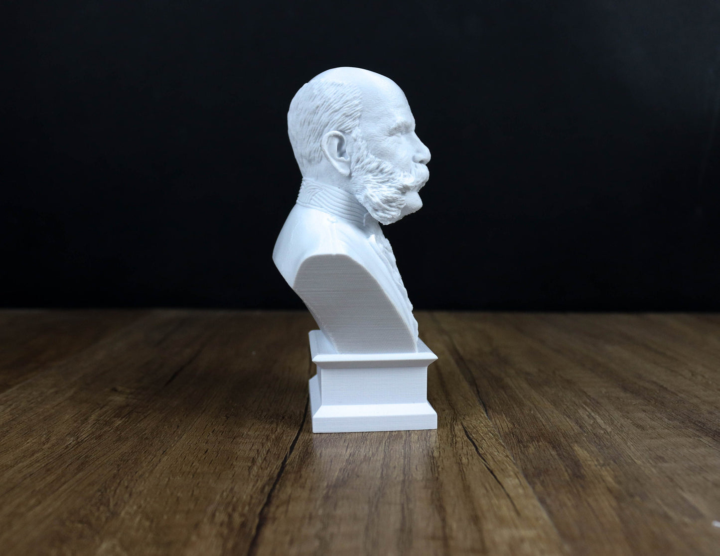 Franz Joseph I of Austria Bust,  Emperor of Austria, King of Hungary 3d Bust Sculpture