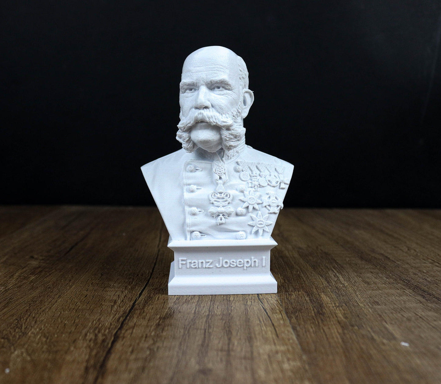 Franz Joseph I of Austria Bust,  Emperor of Austria, King of Hungary 3d Bust Sculpture