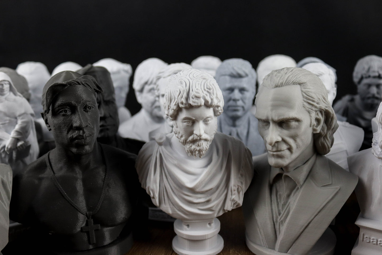 Pack of 3 Busts: 5, 6", 7", 8", 10" Sculptures (from the existing collection!), Value Pack