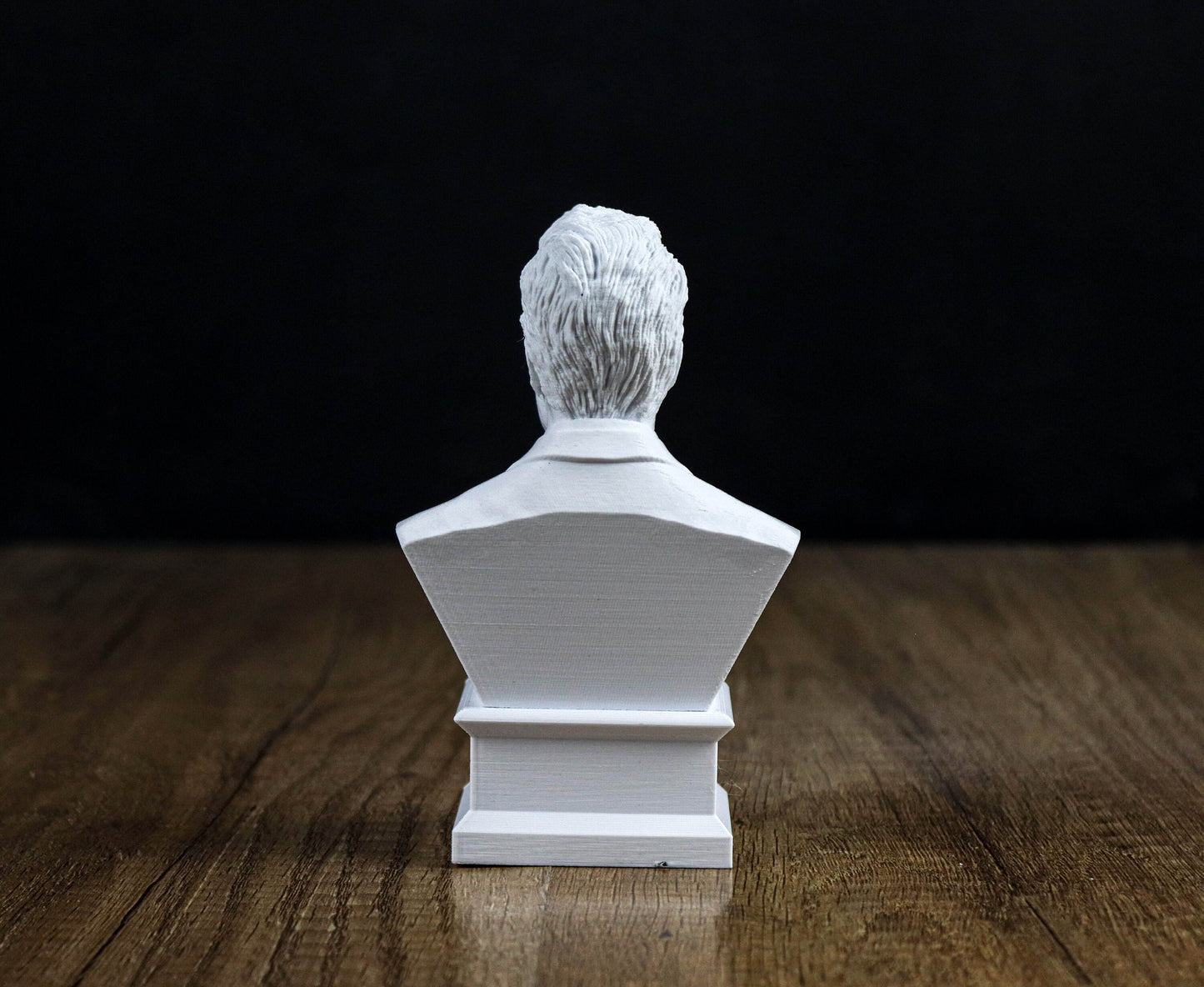 Friedrich Nietzsche Bust, German Philosopher and Philologist Sculpture