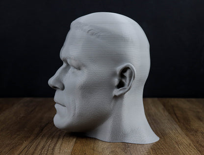 John Cena Headphone Holder Bust, Headset Stand, Room Decoration