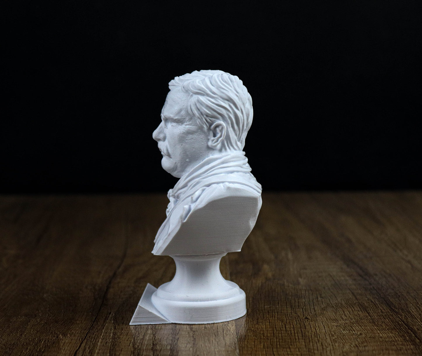 Theodore Roosevelt Bust, 26th U.S. President Sculpture