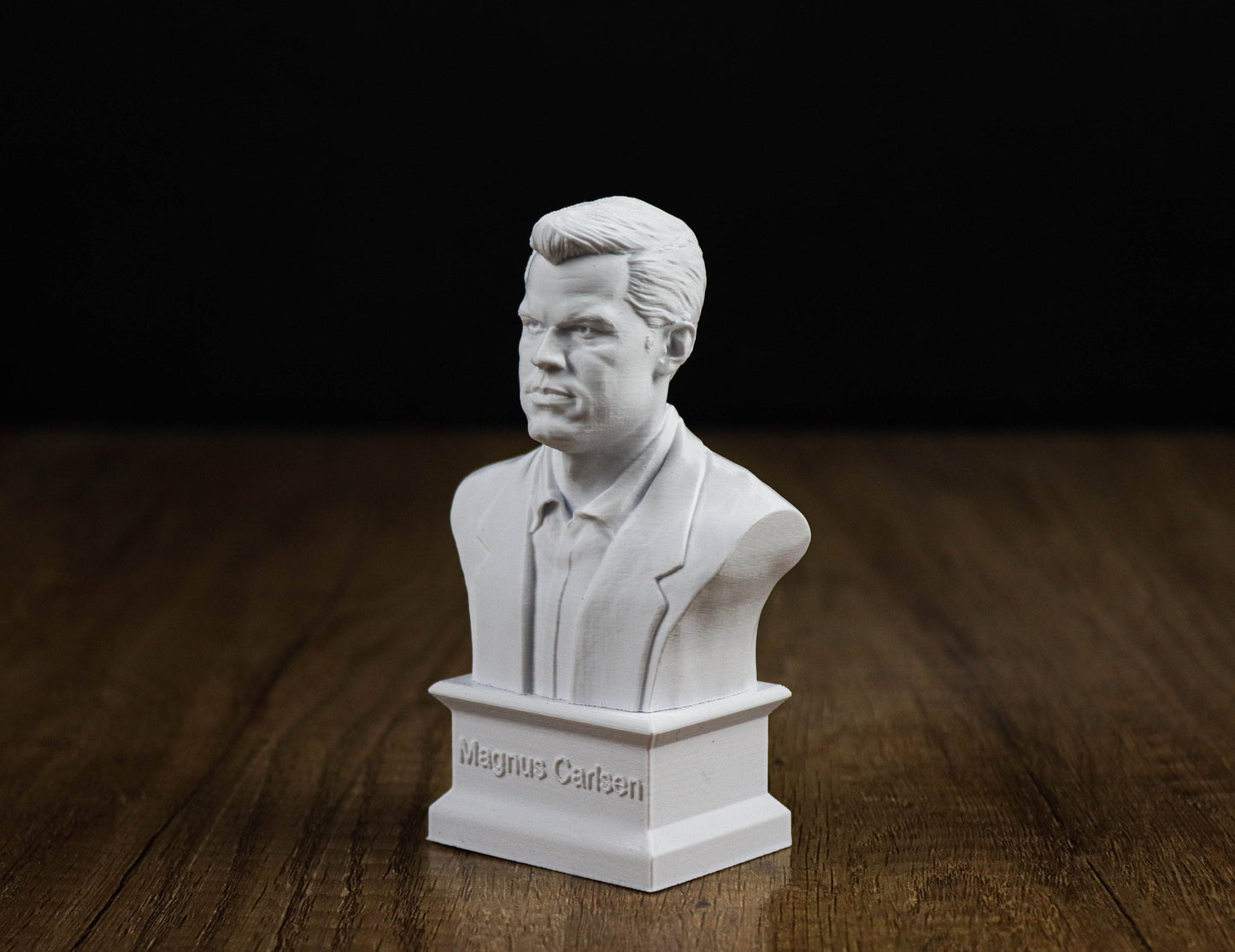 Magnus Carlsen Bust, Chess Grandmaster Sculpture