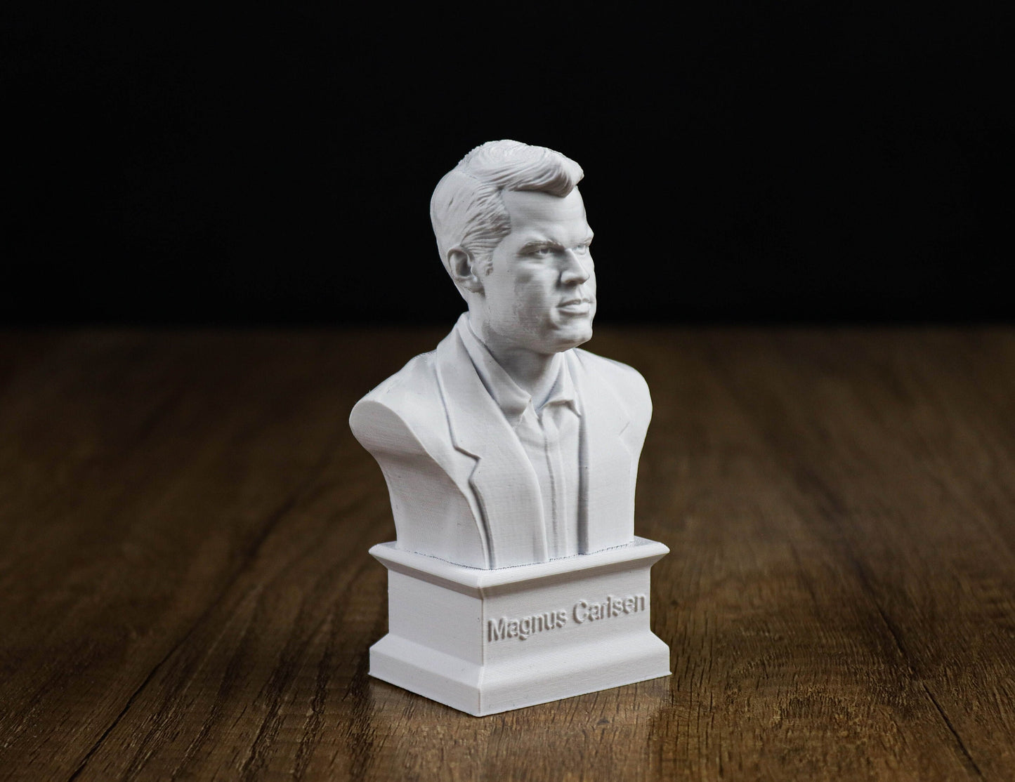 Magnus Carlsen Bust, Chess Grandmaster Sculpture